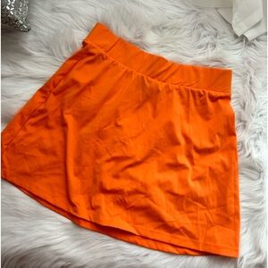 Orange Forever21 Skirt
